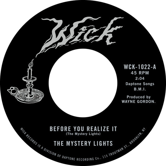 The Mystery Lights - Before You Realize It B/W Cerebral Crack