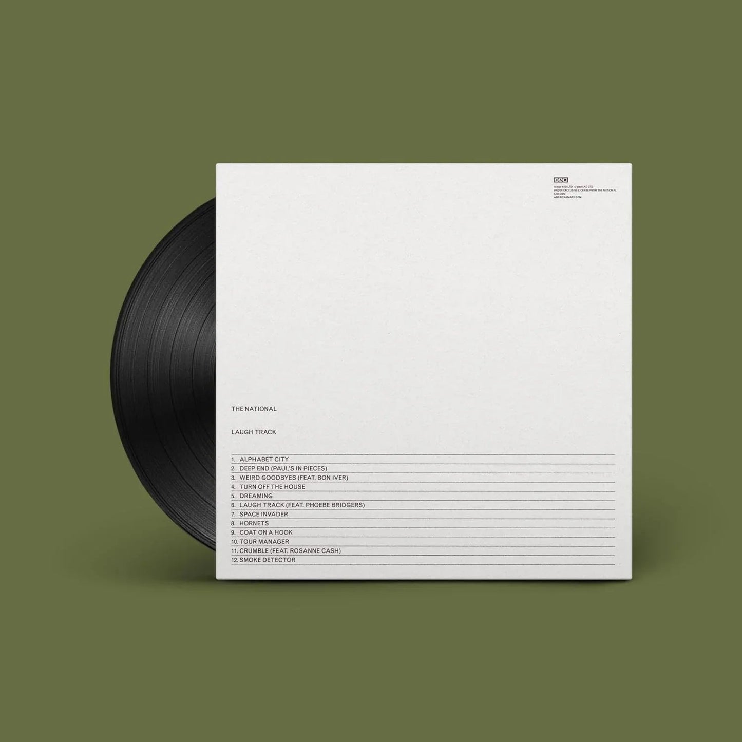 The National - Laugh Track (2 LP) - Joco Records