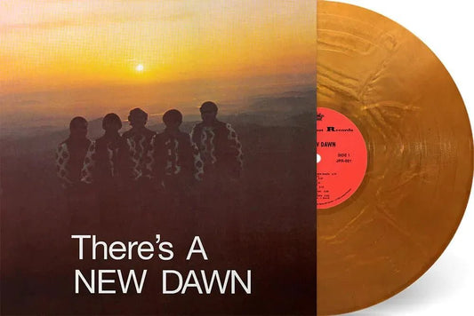 The New Dawn - There's A New Dawn (Metallic Orange Vinyl) (LP) - Joco Records