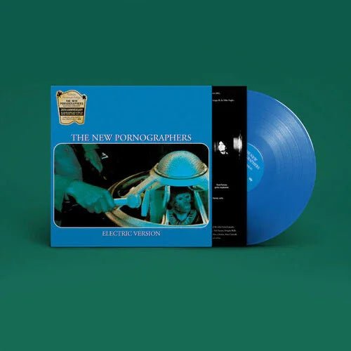 The New Pornographers - Electric Version (Clear Vinyl, Blue) (LP) - Joco Records