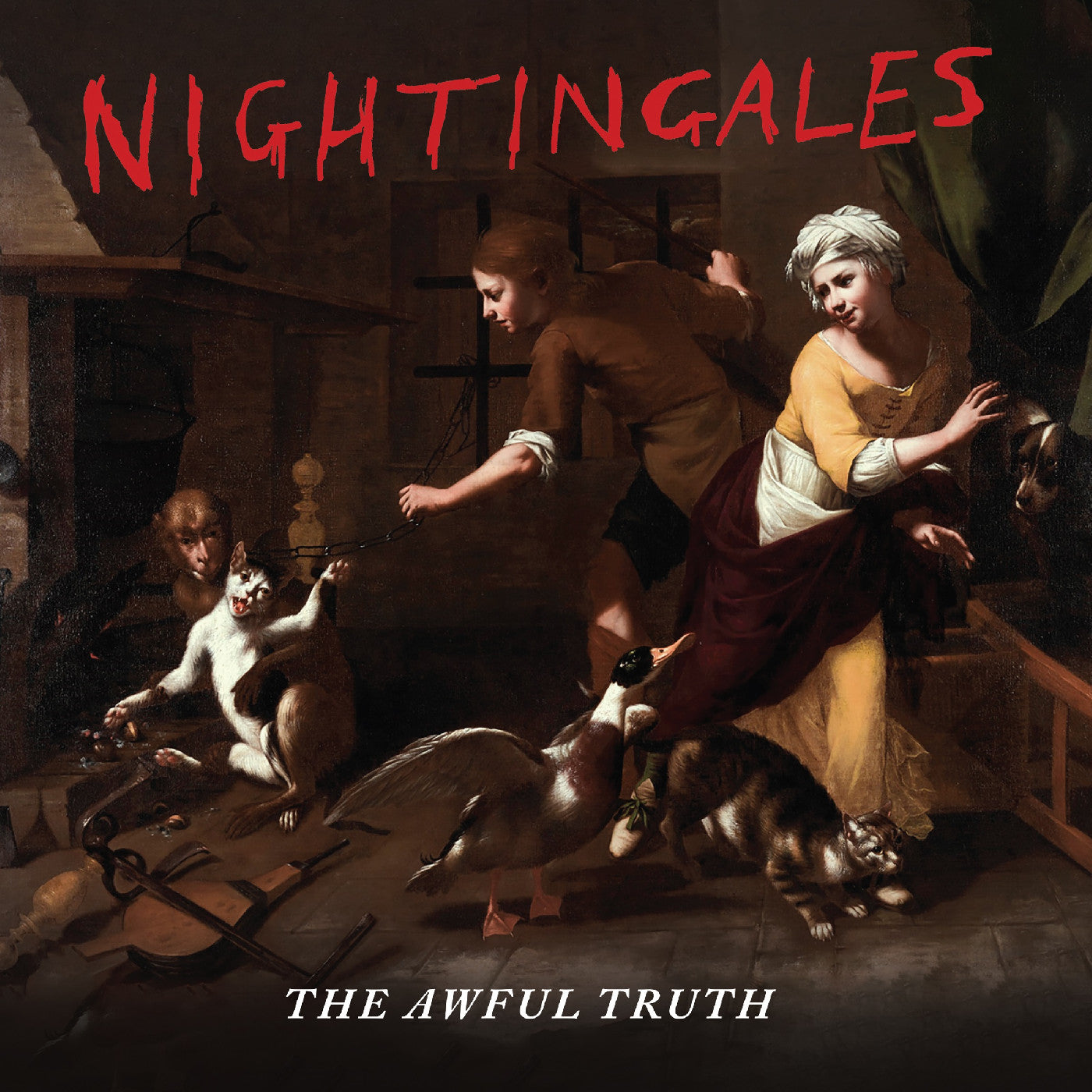 The Nightingales - The Awful Truth (Red Vinyl)