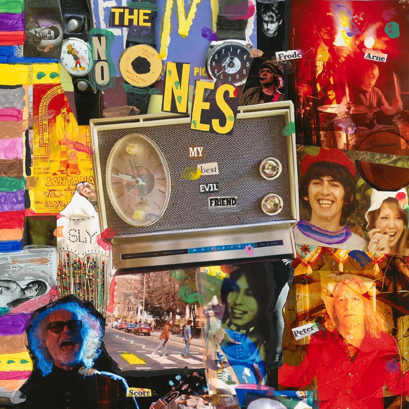The No Ones - My Best Evil Friend (Orange & Violet Vinyl) (2 LP) - Joco Records