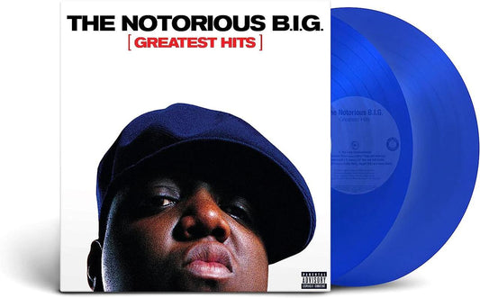 The Notorious B.I.G. - Greatest Hits (Explicit Content) (Limited Edition, Blue Vinyl) (2 LP) - Joco Records