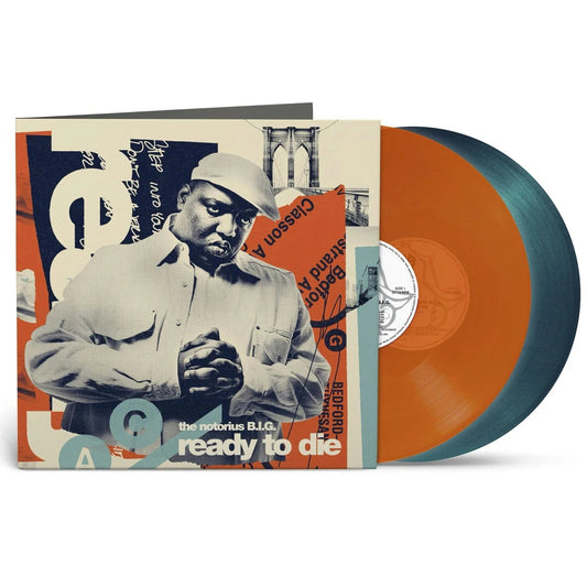 The Notorious B.I.G. - Ready To Die (30th Anniversary Edition) (Brick & Mortar Exclusive, Blue, Orange Vinyl) (2 LP) - Joco Records