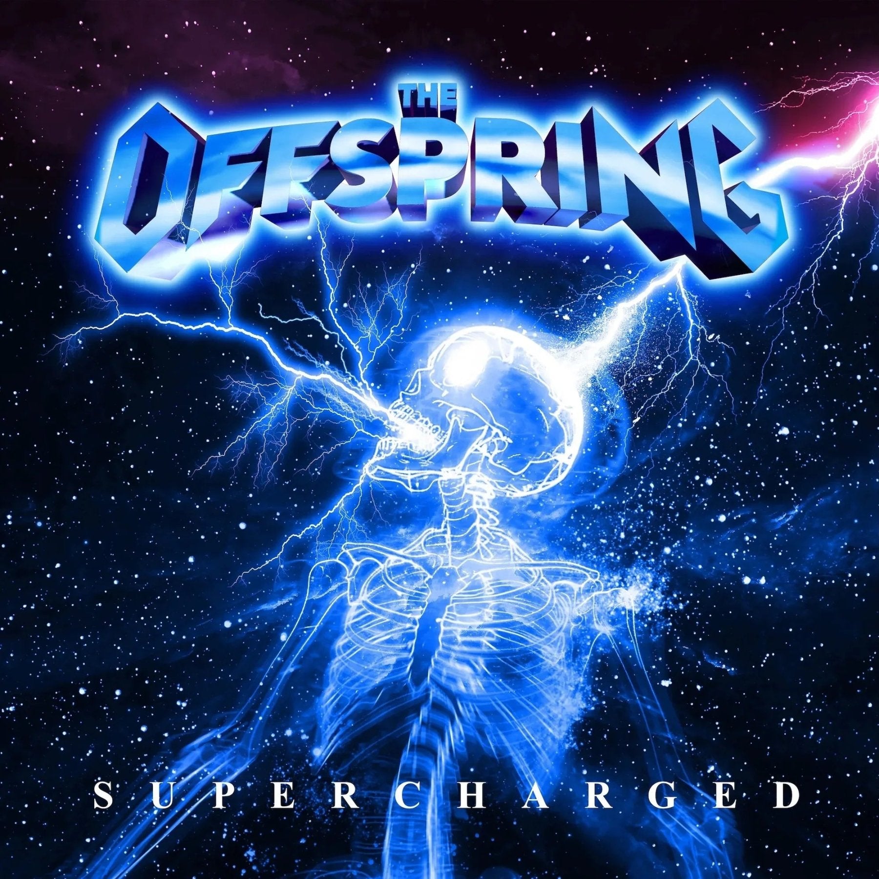 The Offspring - Supercharged (Indie Exclusive, Blue Marble Vinyl) (LP) - Joco Records