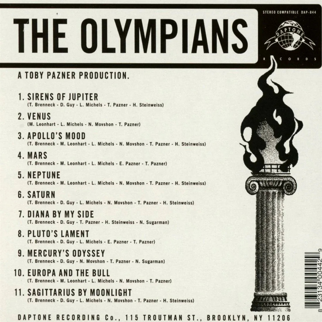 The Olympians - The Olympians (LP) - Joco Records