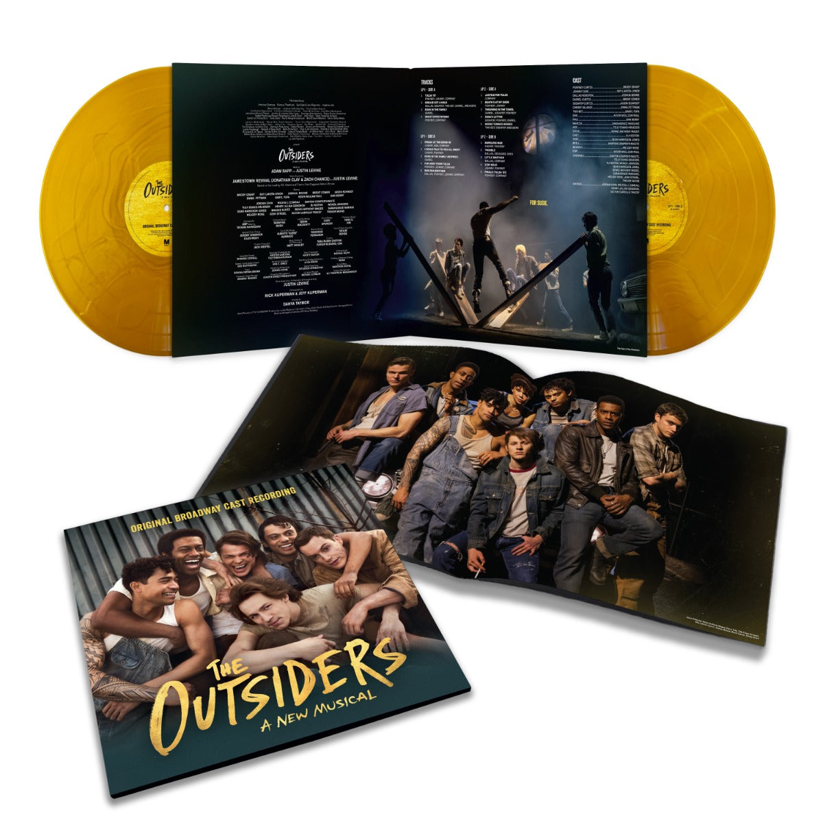 The Outsiders (Original Broadway Cast) - The Outsiders - A New Musical (Original Broadway Cast Recording) (2 LP) (Stay Gold Version)