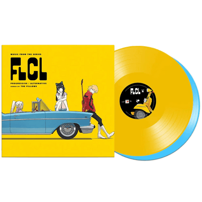 The Pillows -  FLCL Progressive / Alternative (Music From The Series) (Limited Edition, Gatefold, Blue & Yellow Vinyl) (2 LP) - Joco Records