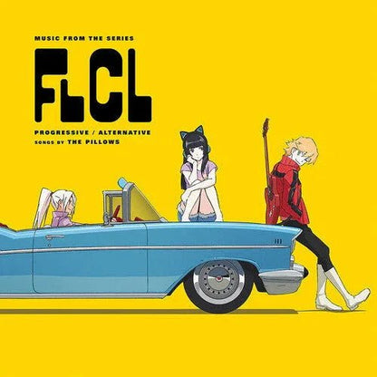 The Pillows -  FLCL Progressive / Alternative (Music From The Series) (Limited Edition, Gatefold, Blue & Yellow Vinyl) (2 LP) - Joco Records