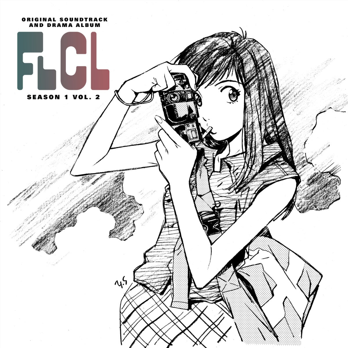 The Pillows - FLCL Season 1 Vol. 2 - Drama Album (Color Vinyl, BlueMarble, Gatefold LP Jacket) (2 LP) - Joco Records