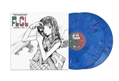 The Pillows - FLCL Season 1 Vol. 2 - Drama Album (Color Vinyl, BlueMarble, Gatefold LP Jacket) (2 LP) - Joco Records