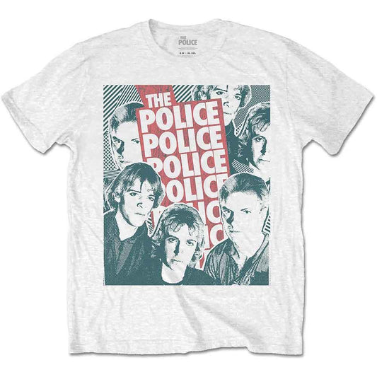 The Police - Half-Tone Faces (T-Shirt) - Joco Records