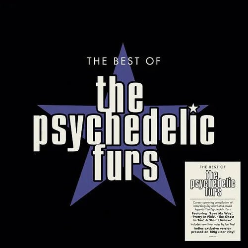 The Psychedelic Furs - Best Of (Limited Edition Import, 180 Gram Clear Vinyl) (LP) - Joco Records