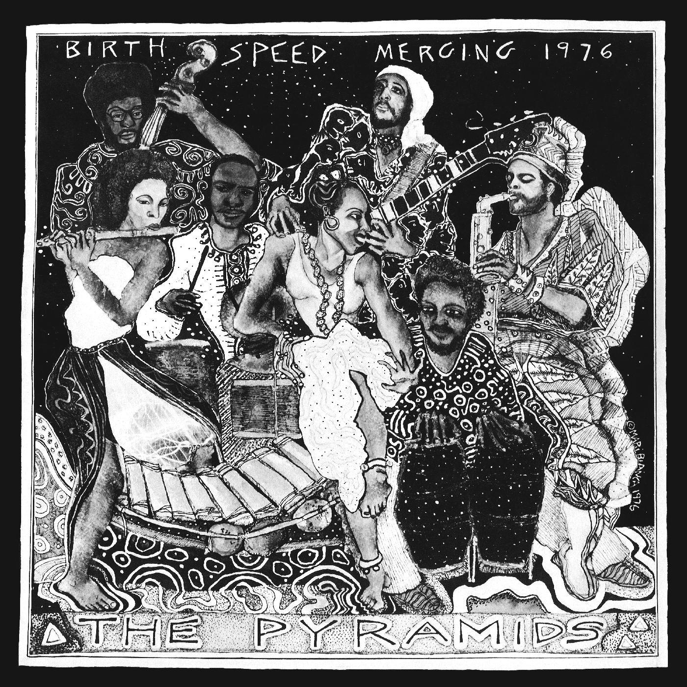 The Pyramids - Birth/Speed/Merging (LP) - Joco Records