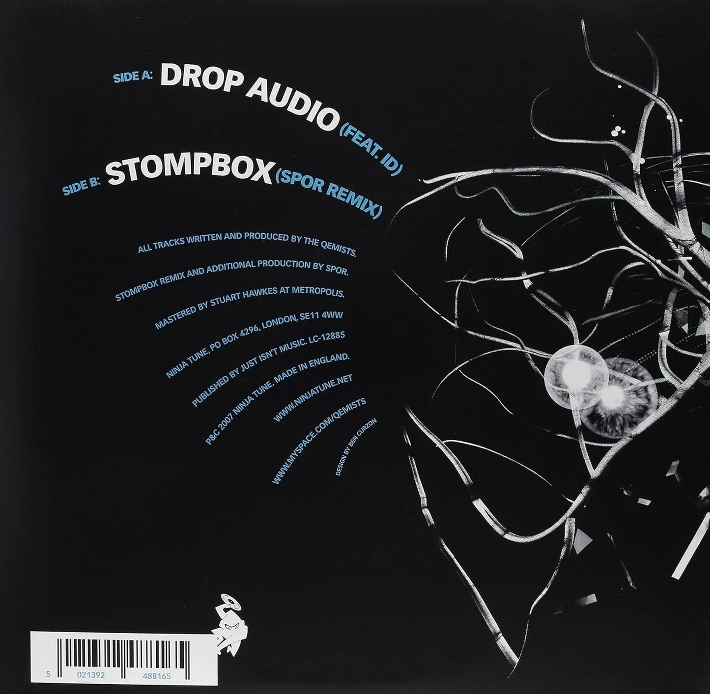 The Qemists - Drop Audio Ft. Id (12-Inch Vinyl Single) (Vinyl) - Joco Records