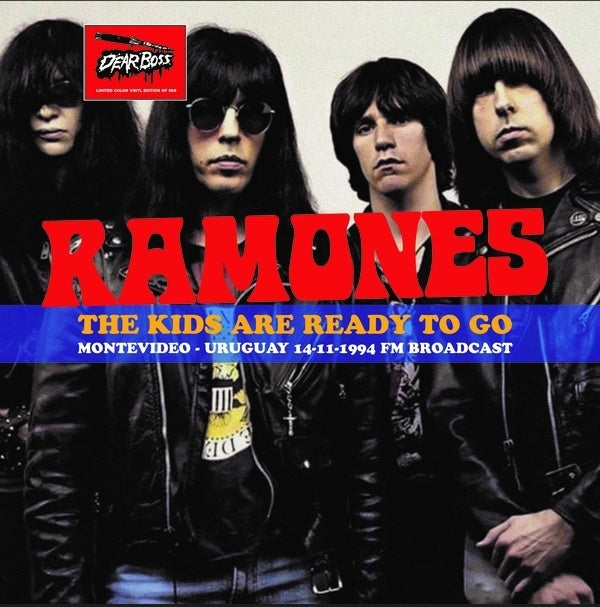 The Ramones - The Kids Are Ready To Go: Montevideo, Uruguay 14-11-1994 Fm Broadcast (Splatter Vinyl) (LP)