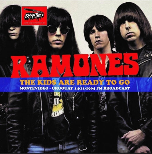 The Ramones - The Kids Are Ready To Go: Montevideo, Uruguay 14-11-1994 Fm Broadcast (Splatter Vinyl) (LP)