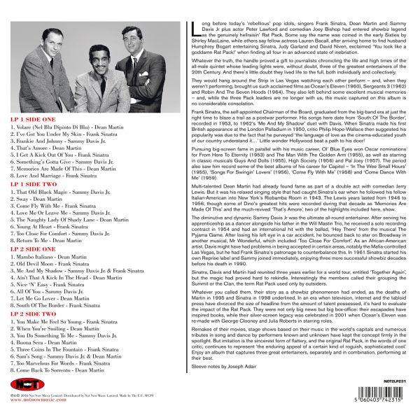 The Rat Pack - The Very Best of the Rat Pack (Limited Edition, Green Vinyl) (2 LP) - Joco Records
