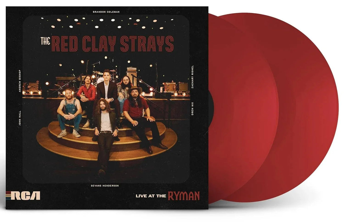 The Red Clay Strays - Live At The Ryman (Limited Edition, Candy, Red Vinyl) (2 LP) - Joco Records