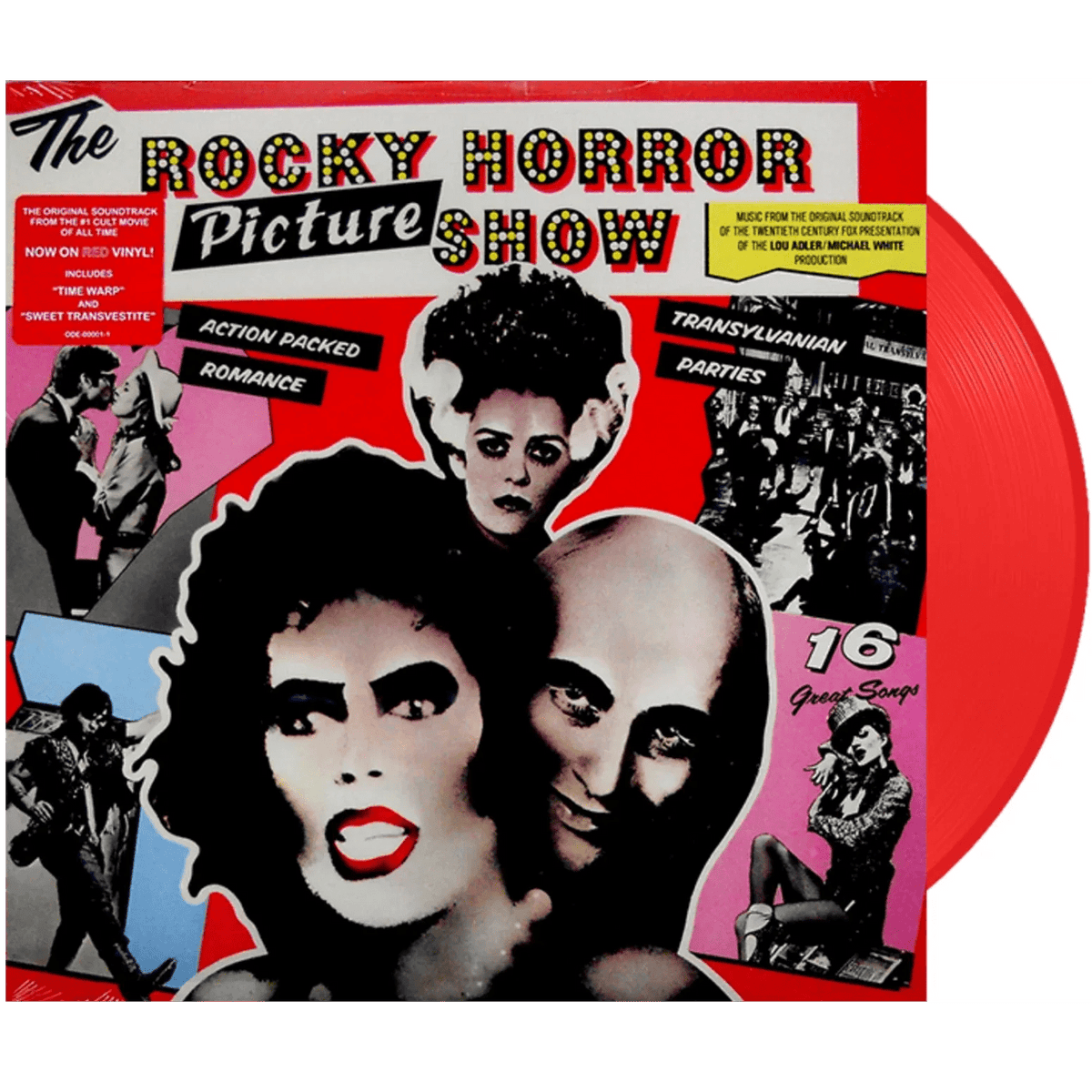 The Rocky Horror Picture Show - Official Soundtrack (Limited Edition, Red Vinyl) (LP) - Joco Records