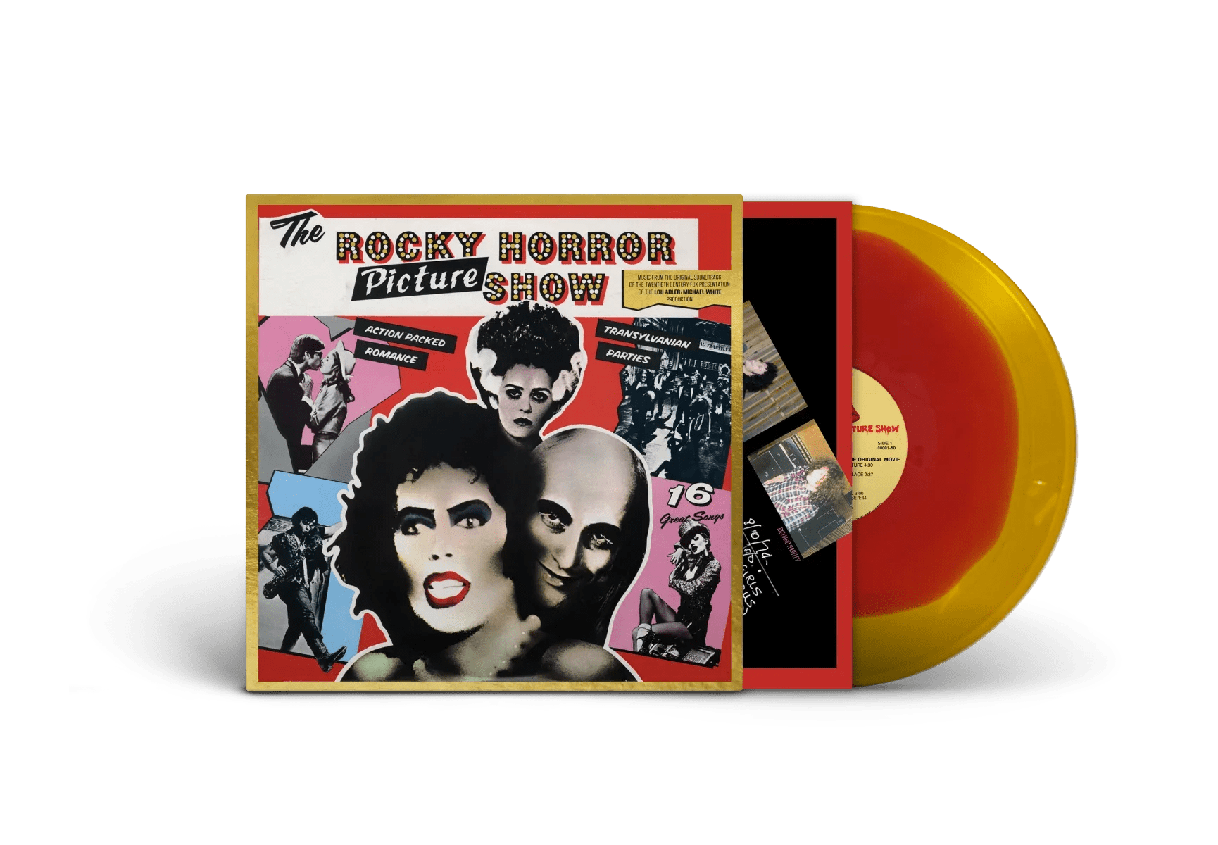 The Rocky Horror Picture Show - The Rocky Horror Picture Show (OMPS) 50th Anniversary (Red/Gold Vinyl) - Joco Records