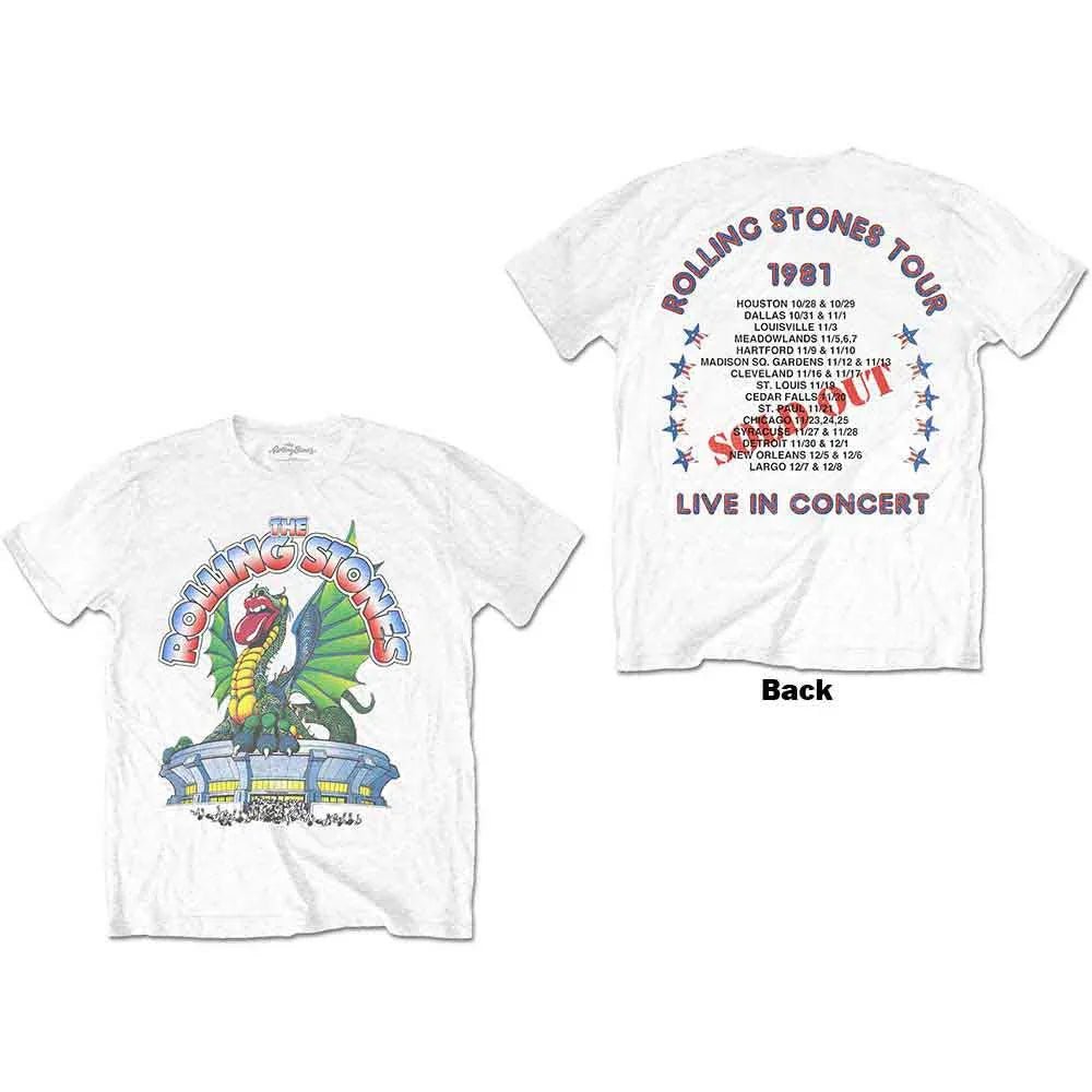 The Rolling Stones - 81 Tour Dragon (T-Shirt) - Joco Records