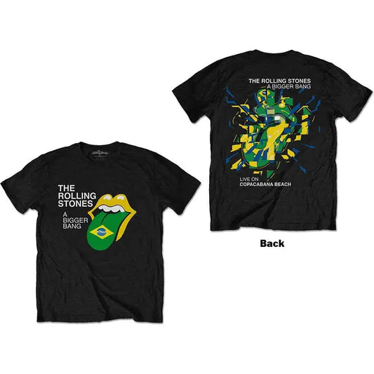 The Rolling Stones - Bigger Bang - Brazil '80 (T-Shirt) - Joco Records