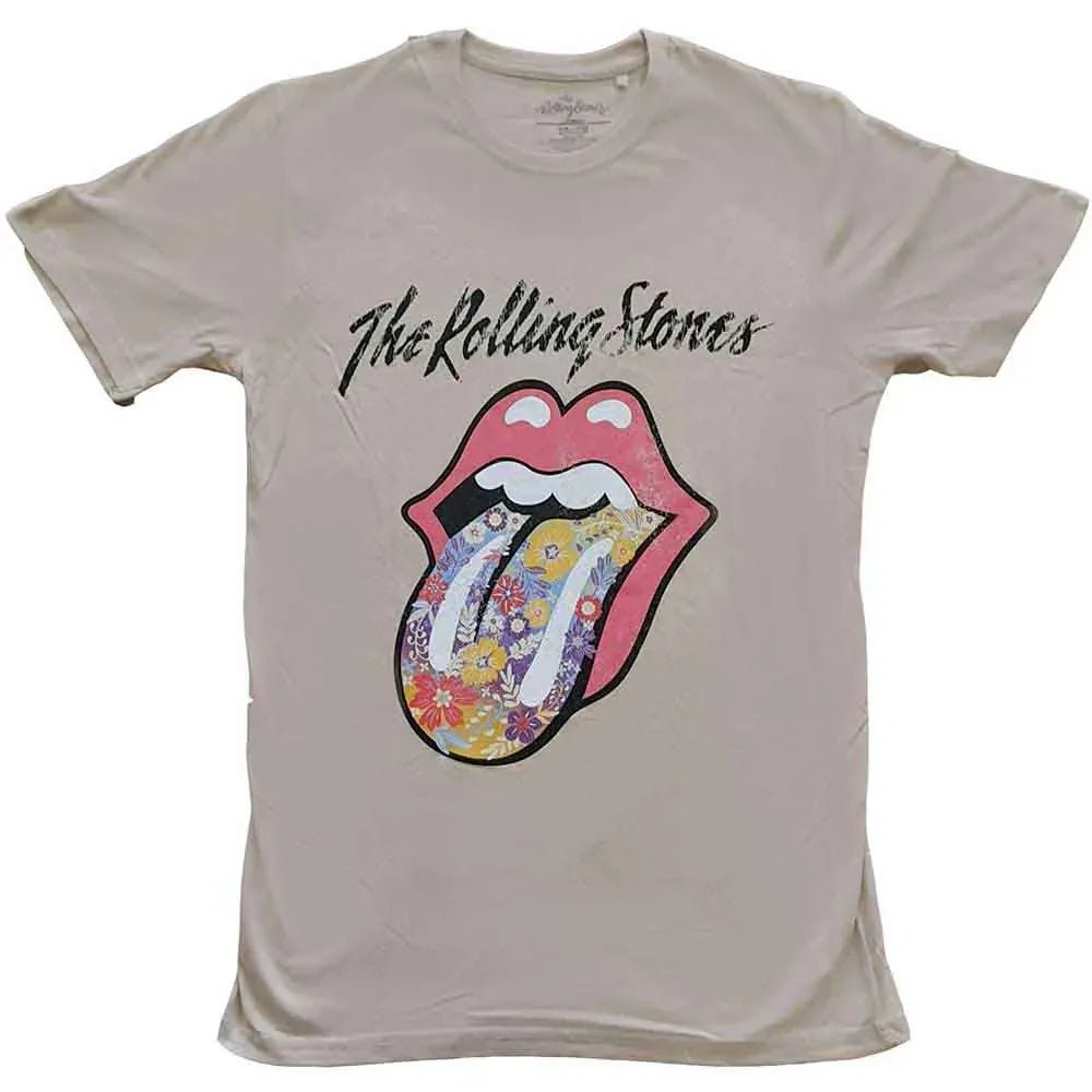 The Rolling Stones - Flowers Tongue (T-Shirt) - Joco Records
