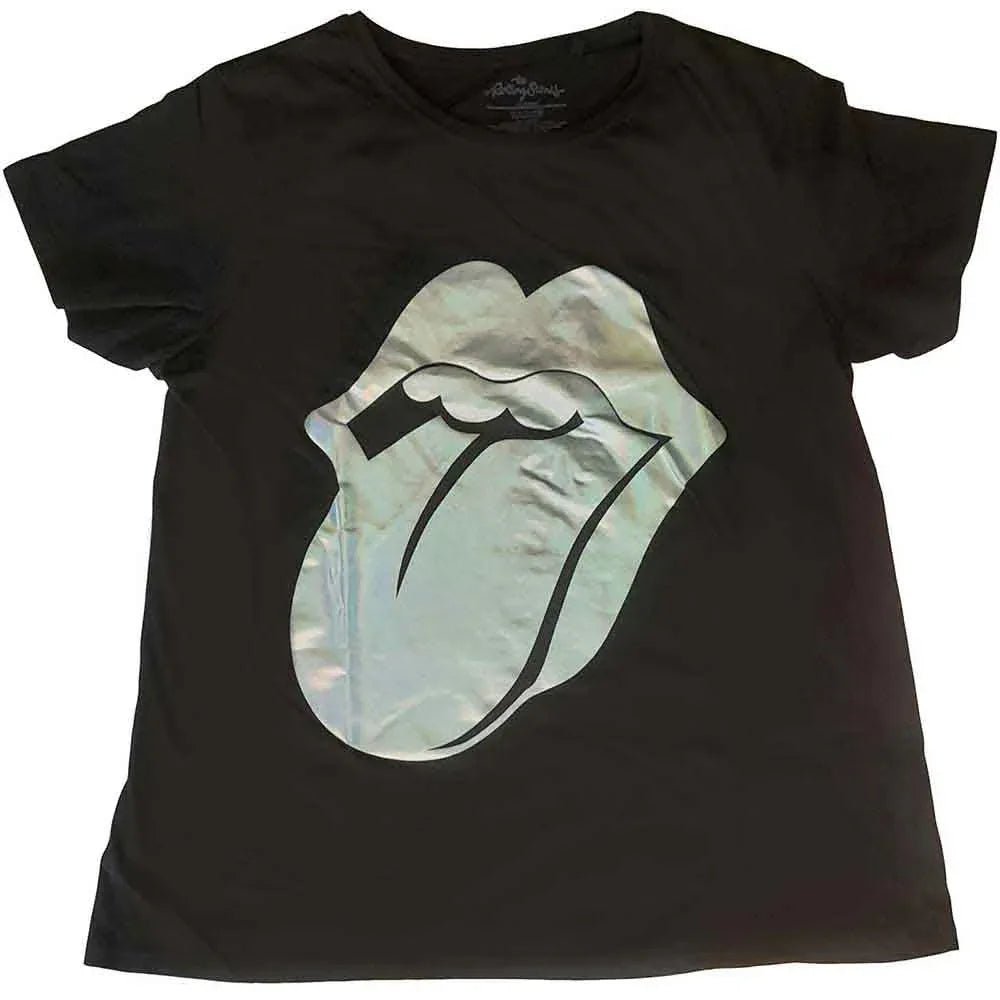 The Rolling Stones - Foil Tongue (T-Shirt) - Joco Records