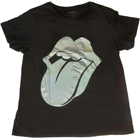 The Rolling Stones - Foil Tongue (T-Shirt) - Joco Records