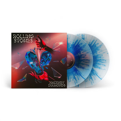 The Rolling Stones - Hackney Diamonds (Anniversary Edition, Clear & Blue Splatter Vinyl) (2 LP)