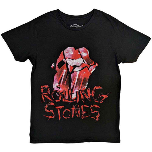 The Rolling Stones - Hackney Diamonds Cracked Glass Tongue (T-Shirt) - Joco Records