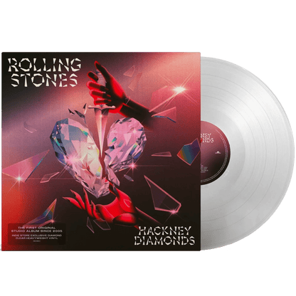 The Rolling Stones - Hackney Diamonds (Indie Exclusive, Diamond Clear Vinyl) (LP) - Joco Records