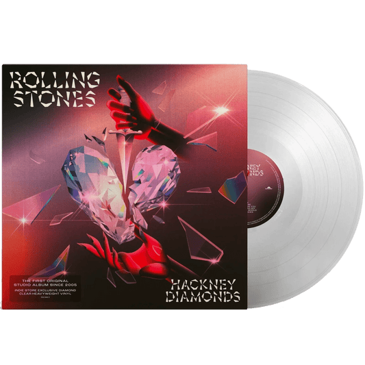 The Rolling Stones - Hackney Diamonds (Indie Exclusive, Diamond Clear Vinyl) (LP) - Joco Records