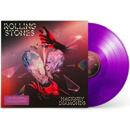 The Rolling Stones - Hackney Diamonds (Limited Edition, Transparent Purple Vinyl) (LP) - Joco Records