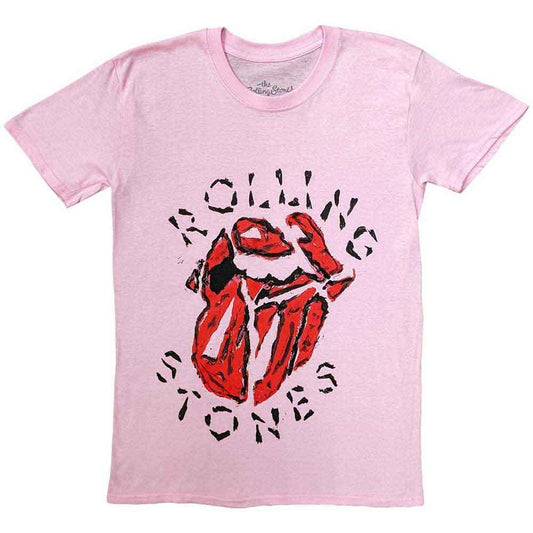 The Rolling Stones - Hackney Diamonds Painted Tongue (T-Shirt) - Joco Records