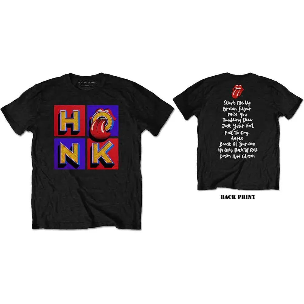 The Rolling Stones - Honk Album Track list (T-Shirt) - Joco Records