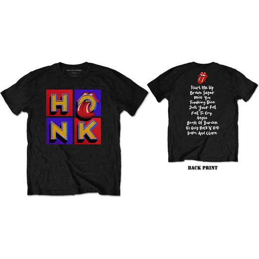 The Rolling Stones - Honk Album Track list (T-Shirt) - Joco Records