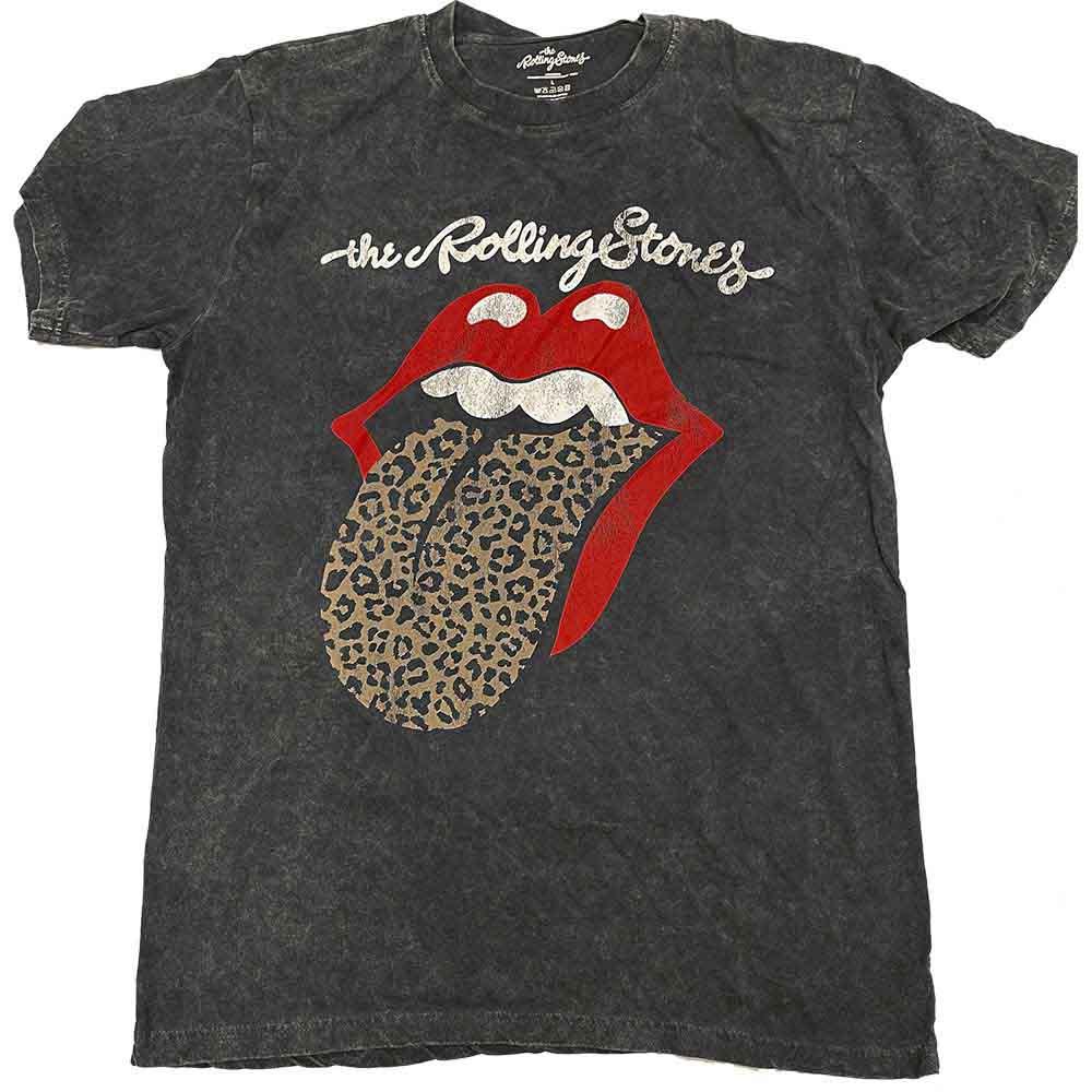 The Rolling Stones - Leopard Tongue (T-Shirt) - Joco Records