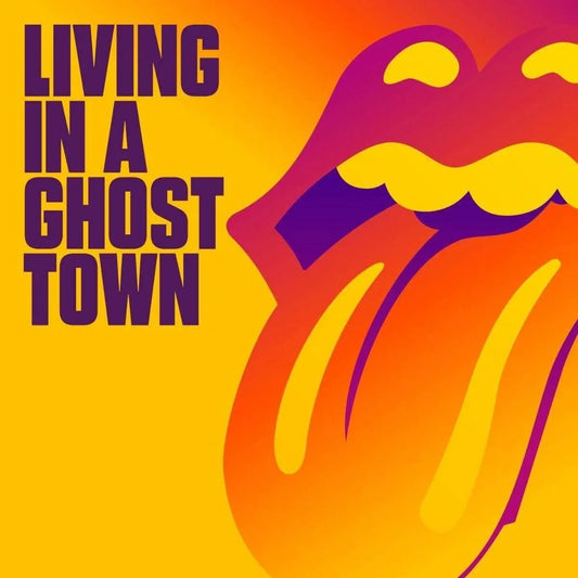 The Rolling Stones - Living In A Ghost Town (10-Inch Orange Vinyl Single) - Joco Records