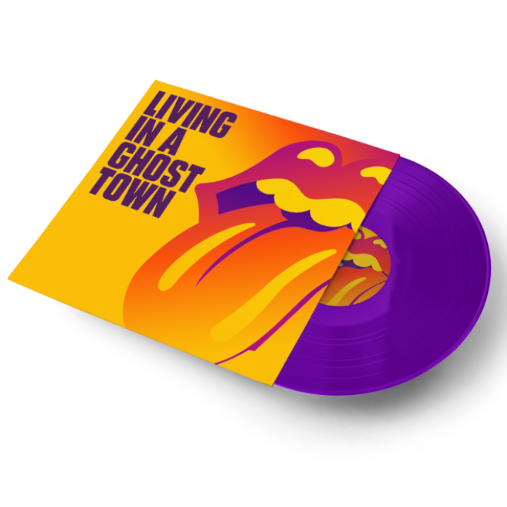 The Rolling Stones - Living In A Ghost Town (Limited Import, 10-Inch, Purple Vinyl)