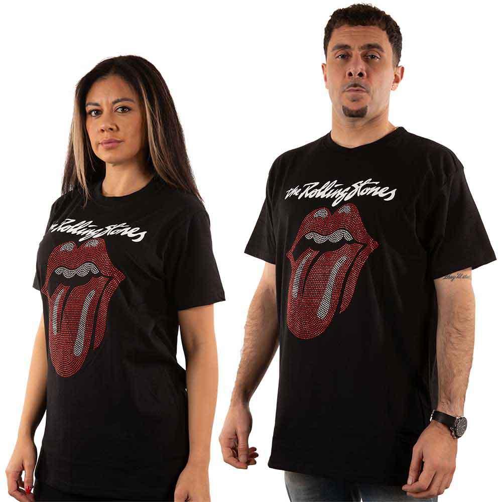 The Rolling Stones - Logo & Tongue (T-Shirt) - Joco Records