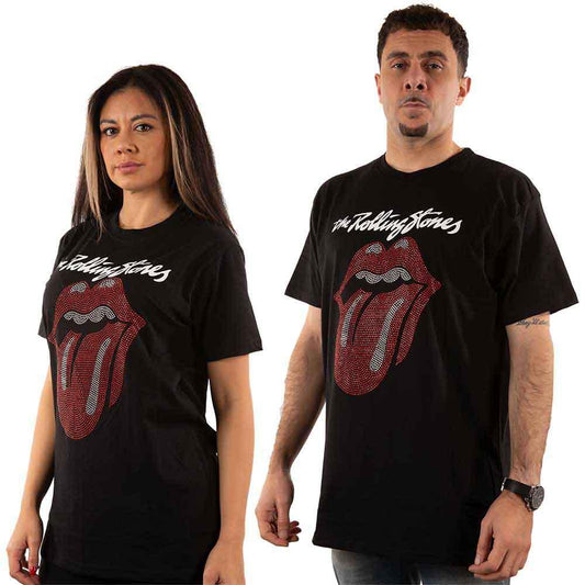 The Rolling Stones - Logo & Tongue (T-Shirt) - Joco Records