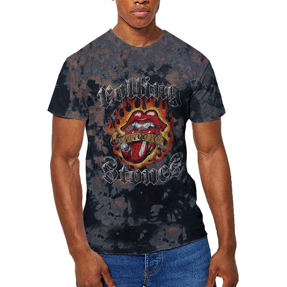 The Rolling Stones - Tattoo Flames (T-Shirt) - Joco Records