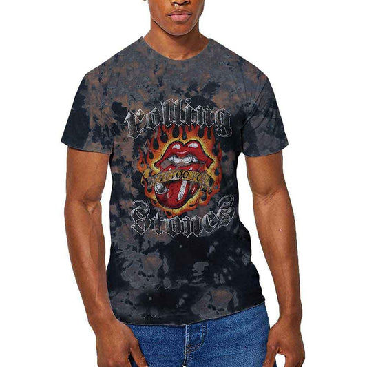 The Rolling Stones - Tattoo Flames (T-Shirt) - Joco Records