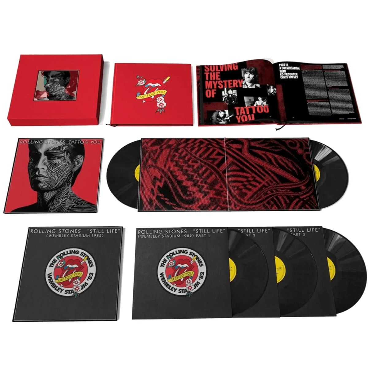 The Rolling Stones - Tattoo You (2021 Remaster, Super Deluxe Box set) (5 LP) - Joco Records