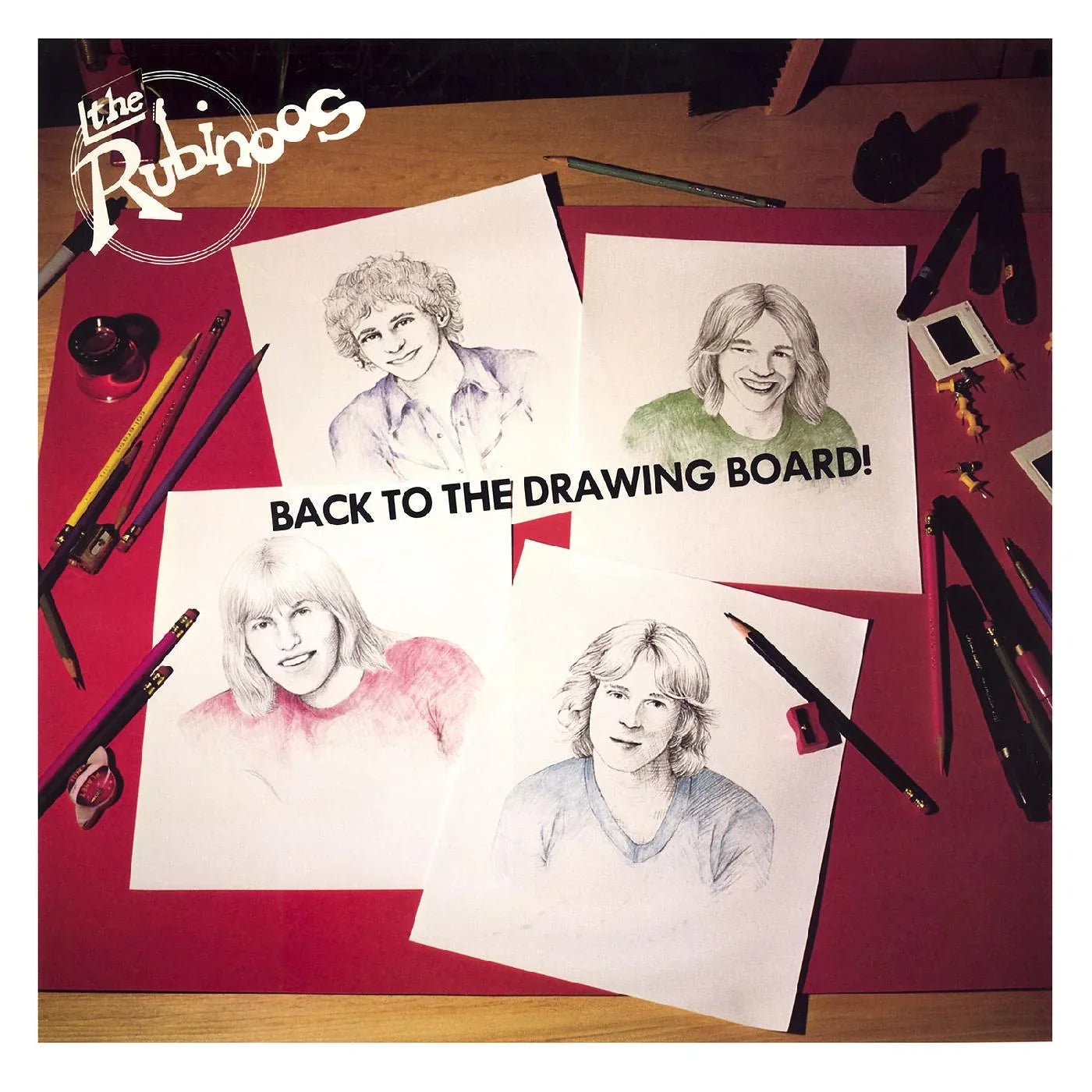 The Rubinoos - Back To The Drawing Board (LP) - Joco Records