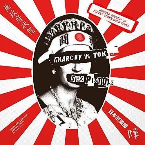 The Sex Pistols - Anarchy In Tokyo (Gold Vinyl) (LP) - Joco Records