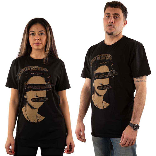 The Sex Pistols - God Save The Queen - Face Tee (T-Shirt) - Joco Records