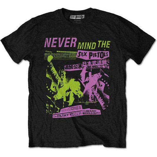 The Sex Pistols - Japanese Poster (T-Shirt) - Joco Records